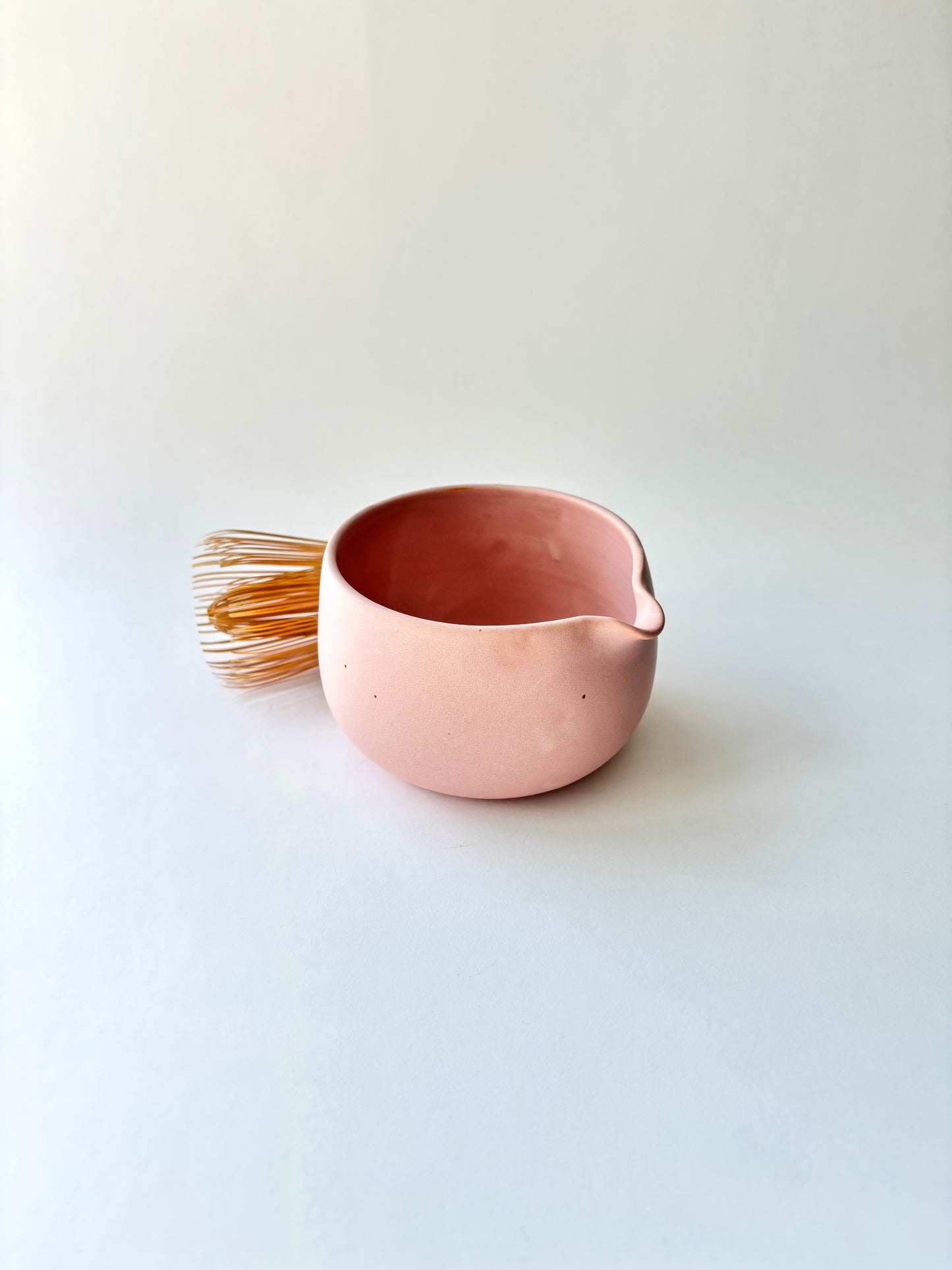 Sakura matcha bowl