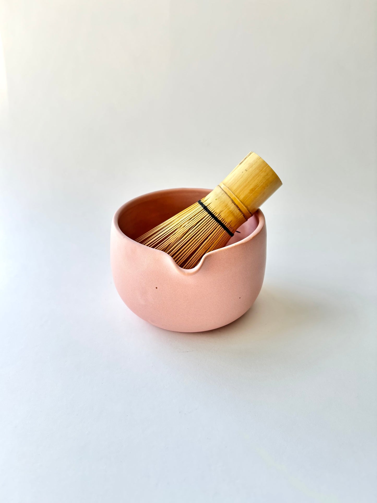 Sakura matcha bowl
