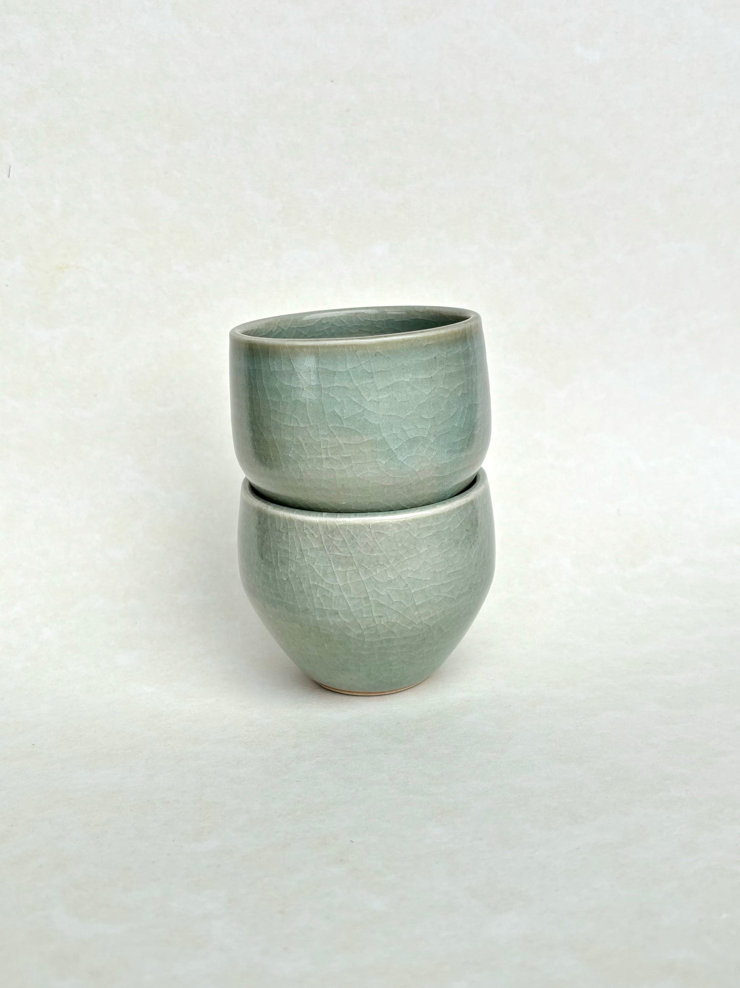 Celadon teacup