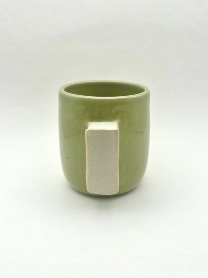 Porcelain kiwi grippy mug