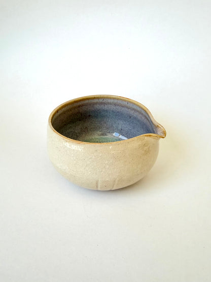 haze & crackle matcha bowl