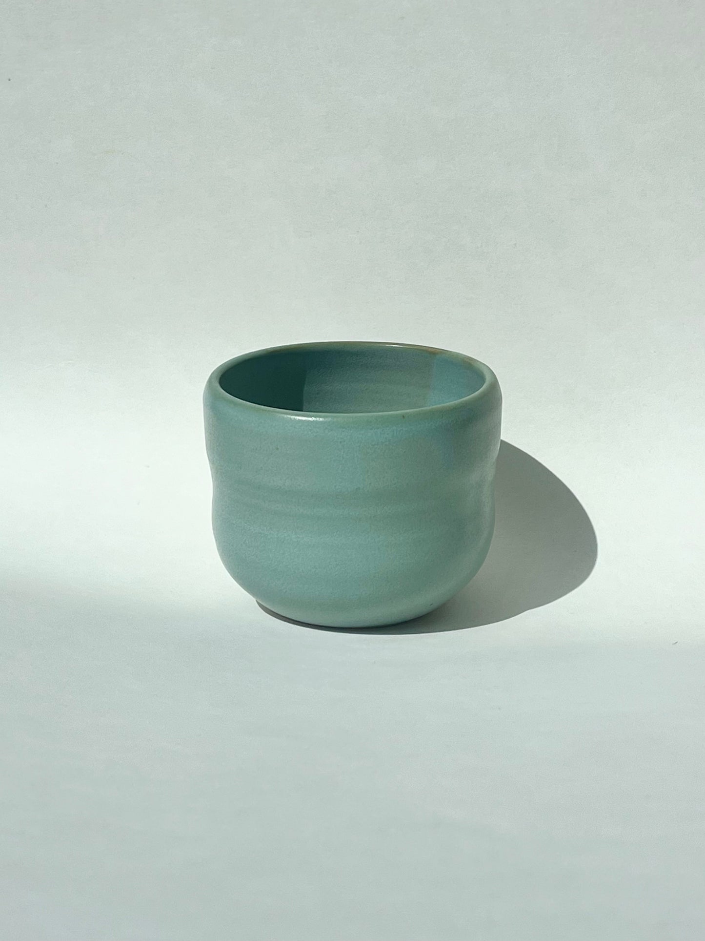 teal cup