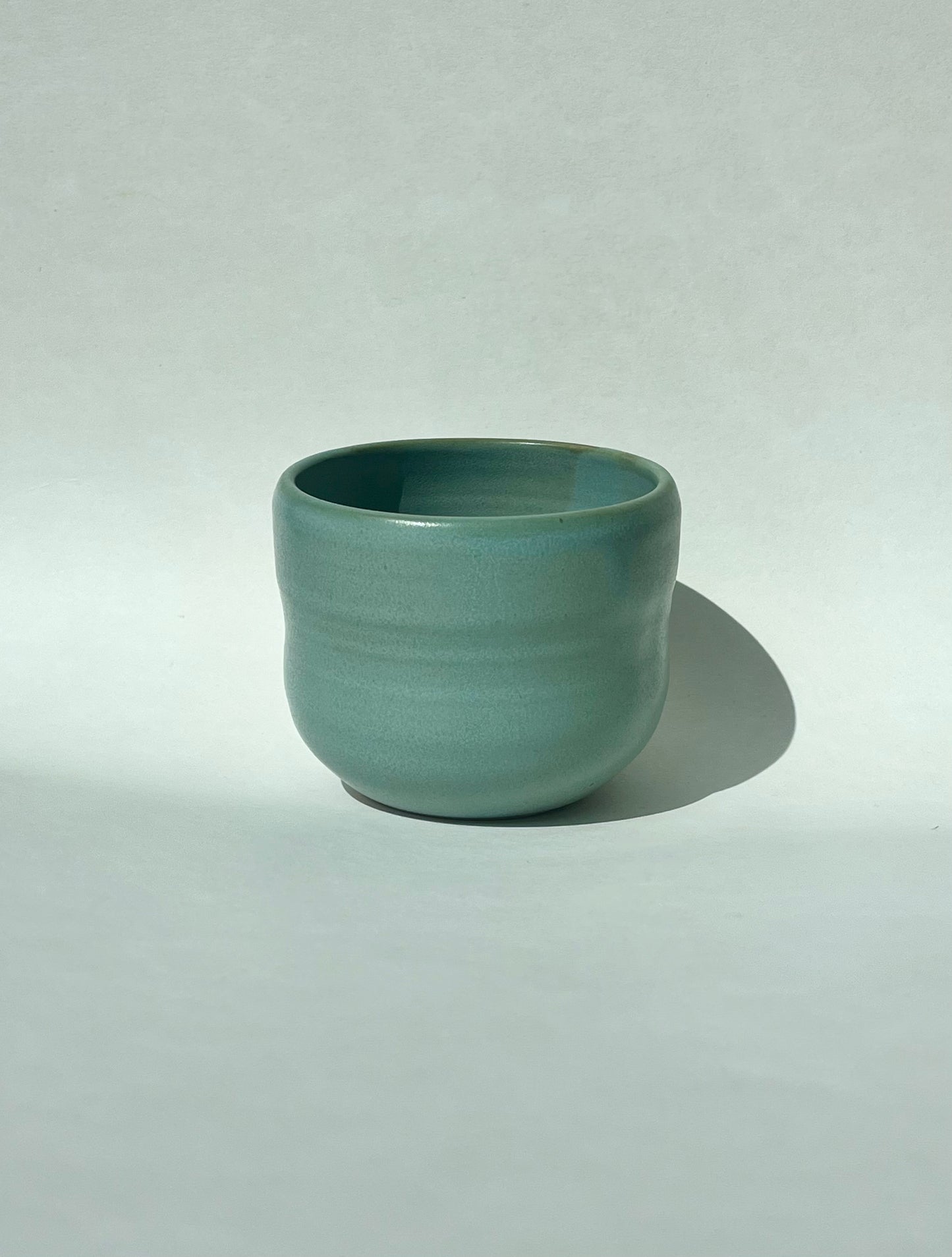 teal cup