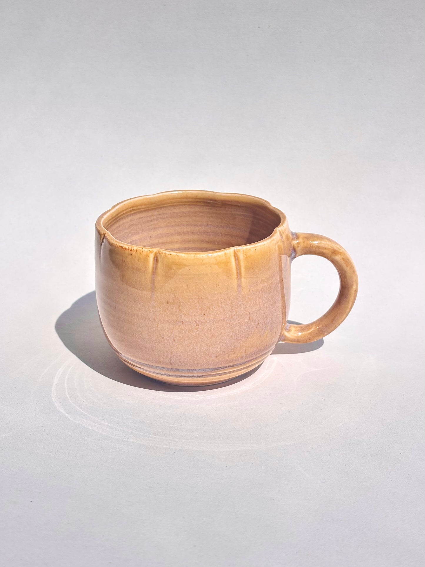 sunrise flower mug