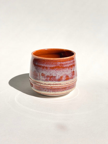 orange haze latte cup