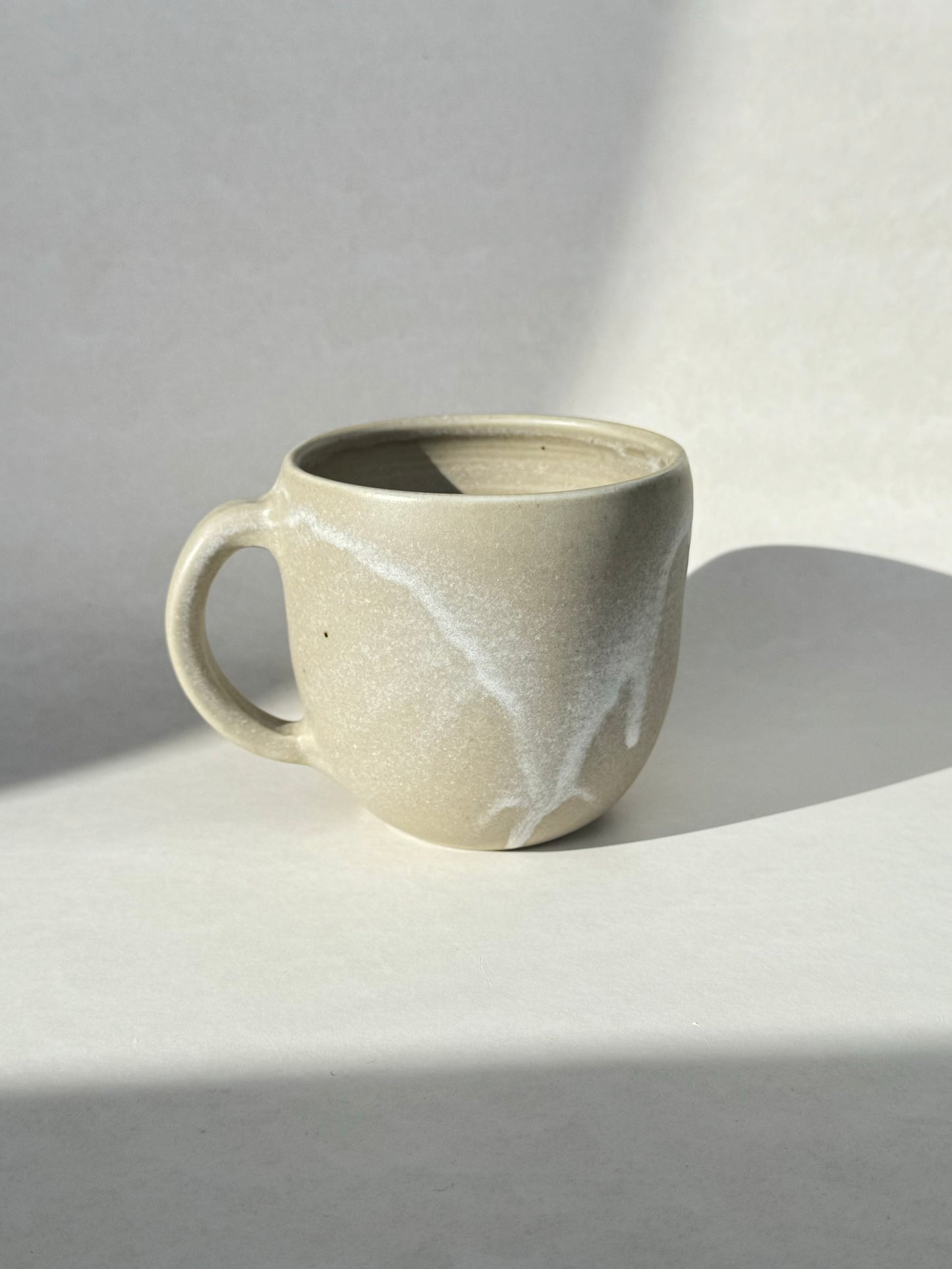 Cream cloud mug