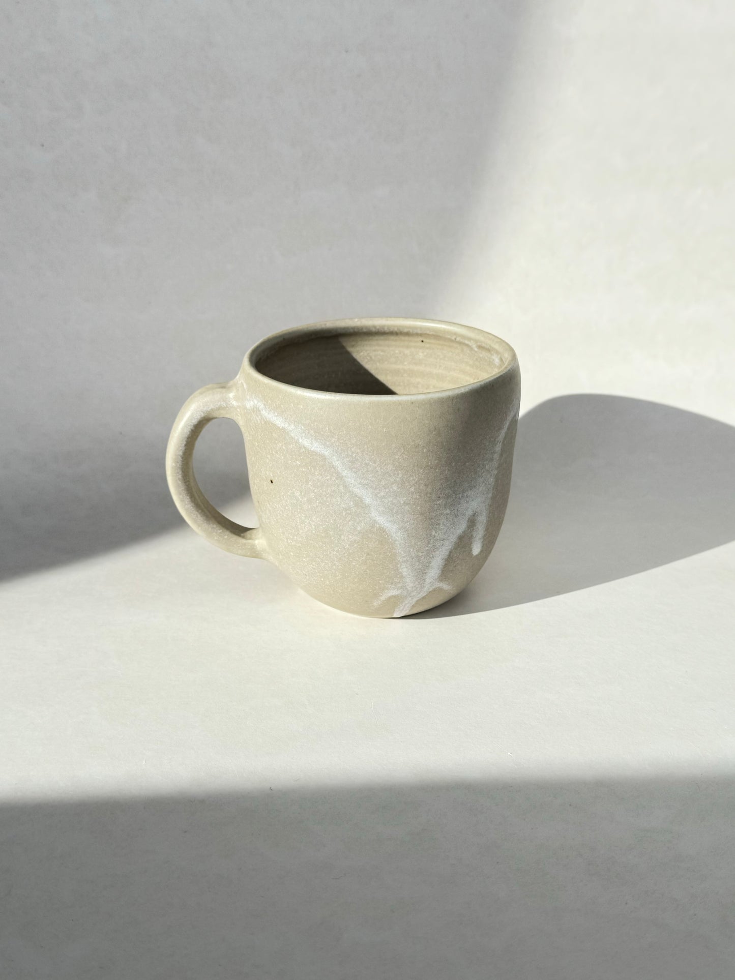 Cream cloud mug