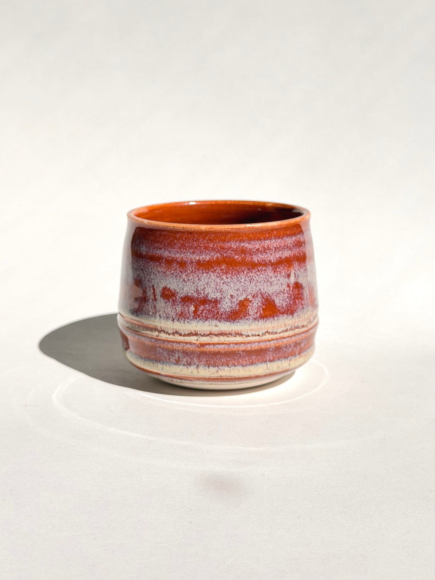 orange haze latte cup