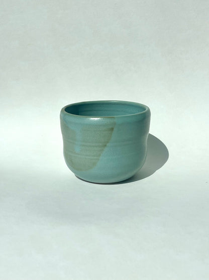 teal cup