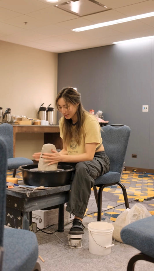 Wheel Throwing Magic: Live Demo with a Ceramicist